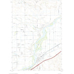 United States Geological Survey Huntley, MT (2020, 24000-Scale) digital map