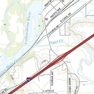 United States Geological Survey Huntley, MT (2020, 24000-Scale) digital map