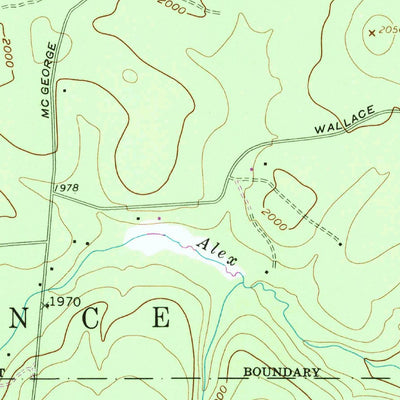 United States Geological Survey Huntley, PA (1959, 24000-Scale) digital map