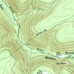 United States Geological Survey Huntley, PA (1959, 24000-Scale) digital map