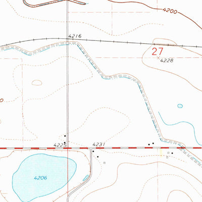 United States Geological Survey Huntley, WY (1960, 24000-Scale) digital map
