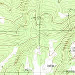 United States Geological Survey Huntoon Spring, NV-CA (1988, 24000-Scale) digital map