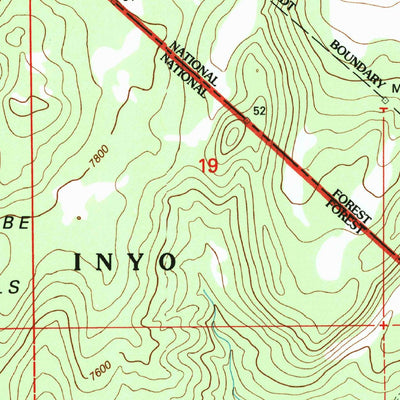 United States Geological Survey Huntoon Spring, NV-CA (1994, 24000-Scale) digital map