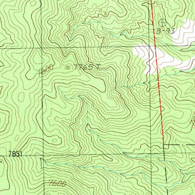 United States Geological Survey Huntoon Valley, NV (1988, 24000-Scale) digital map