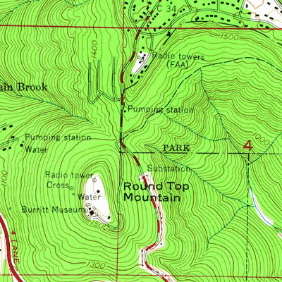 United States Geological Survey Huntsville, AL (1964, 24000-Scale) digital map