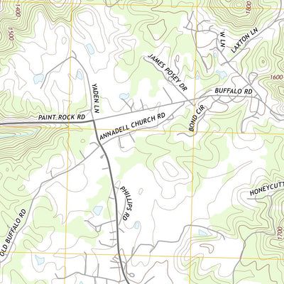 United States Geological Survey Huntsville, TN (2013, 24000-Scale) digital map