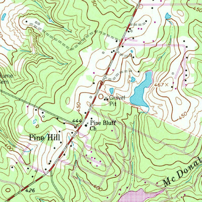 United States Geological Survey Huntsville, TX (1963, 24000-Scale) digital map