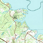 United States Geological Survey Huntsville, TX (1985, 100000-Scale) digital map
