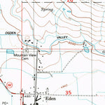 United States Geological Survey Huntsville, UT (1991, 24000-Scale) digital map