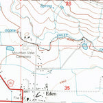 United States Geological Survey Huntsville, UT (1998, 24000-Scale) digital map