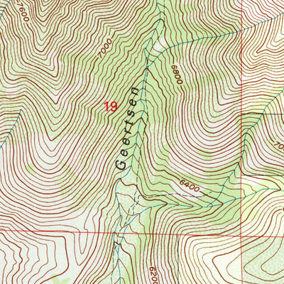 United States Geological Survey Huntsville, UT (1998, 24000-Scale) digital map