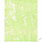 United States Geological Survey Hupa Mountain, CA (1982, 24000-Scale) digital map