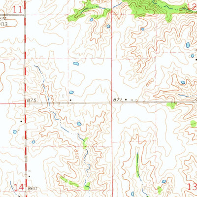 United States Geological Survey Hurdland, MO (1966, 24000-Scale) digital map