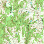 United States Geological Survey Hurdle Mills, NC (1968, 24000-Scale) digital map