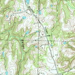 United States Geological Survey Hurdle Mills, NC (1997, 24000-Scale) digital map