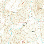 United States Geological Survey Hurley Flat, OR (1972, 24000-Scale) digital map