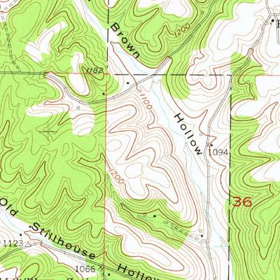 United States Geological Survey Hurley, MO (1955, 24000-Scale) digital map