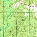 United States Geological Survey Hurley, MS-AL (1941, 62500-Scale) digital map