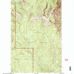 United States Geological Survey Hurley Peak, WA (2001, 24000-Scale) digital map