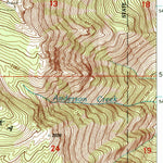 United States Geological Survey Hurley Peak, WA (2001, 24000-Scale) digital map