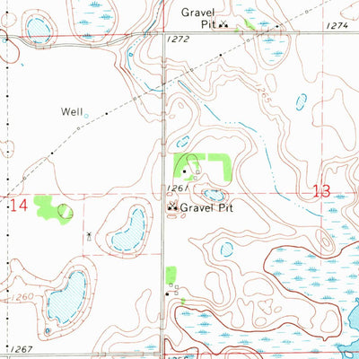United States Geological Survey Hurley, SD (1968, 24000-Scale) digital map