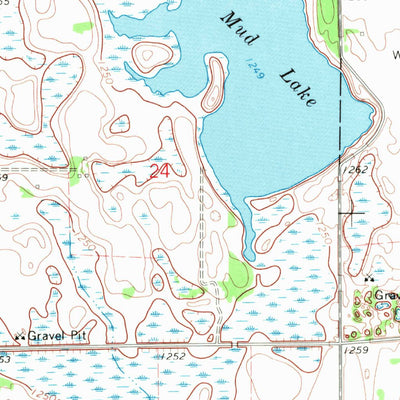United States Geological Survey Hurley, SD (1968, 24000-Scale) digital map