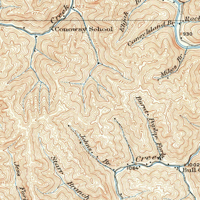 United States Geological Survey Hurley, VA-KY (1915, 62500-Scale) digital map