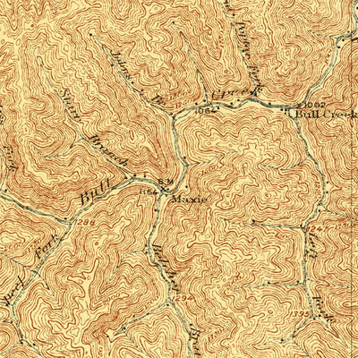 United States Geological Survey Hurley, VA-KY (1917, 62500-Scale) digital map