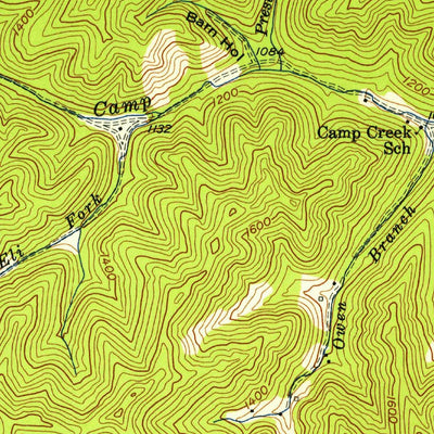 United States Geological Survey Hurley, VA-KY (1954, 24000-Scale) digital map