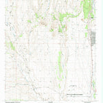 United States Geological Survey Hurley West, NM (1992, 24000-Scale) digital map
