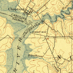 United States Geological Survey Hurlock, MD (1905, 62500-Scale) digital map