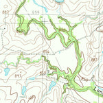 United States Geological Survey Hurnville, TX (1984, 24000-Scale) digital map