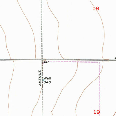 United States Geological Survey Huron, CA (1956, 24000-Scale) digital map
