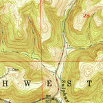 United States Geological Survey Huron, IN (1950, 24000-Scale) digital map