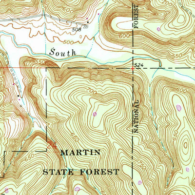 United States Geological Survey Huron, IN (1965, 24000-Scale) digital map