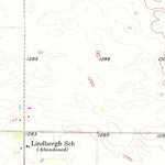 United States Geological Survey Huron NW, SD (1958, 24000-Scale) digital map