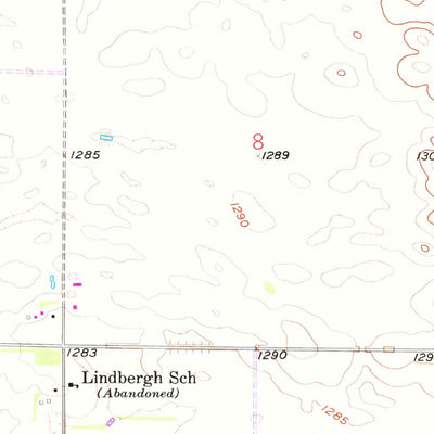 United States Geological Survey Huron NW, SD (1958, 24000-Scale) digital map