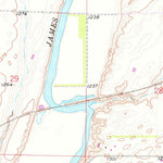 United States Geological Survey Huron NW, SD (1958, 24000-Scale) digital map