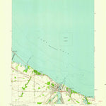 United States Geological Survey Huron, OH (1959, 24000-Scale) digital map