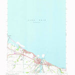 United States Geological Survey Huron, OH (1969, 24000-Scale) digital map