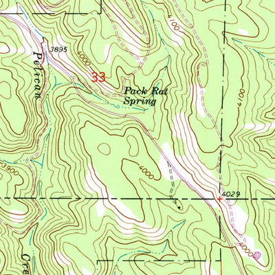 United States Geological Survey Huron, OR (1964, 24000-Scale) digital map