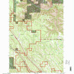 United States Geological Survey Huron, OR (1995, 24000-Scale) digital map