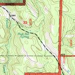 United States Geological Survey Huron, OR (1995, 24000-Scale) digital map