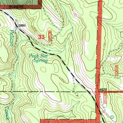 United States Geological Survey Huron, OR (1995, 24000-Scale) digital map
