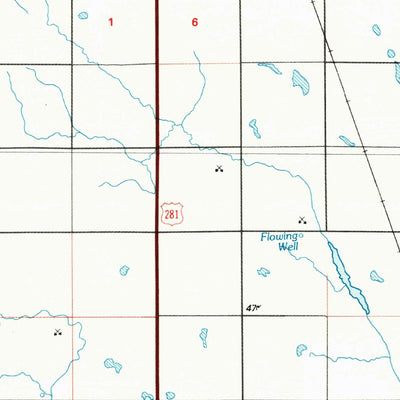 United States Geological Survey Huron, SD (1985, 100000-Scale) digital map