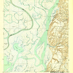 United States Geological Survey Hurricane, AL (1943, 31680-Scale) digital map