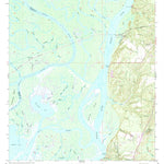 United States Geological Survey Hurricane, AL (1953, 24000-Scale) digital map