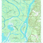 United States Geological Survey Hurricane, AL (1997, 24000-Scale) digital map