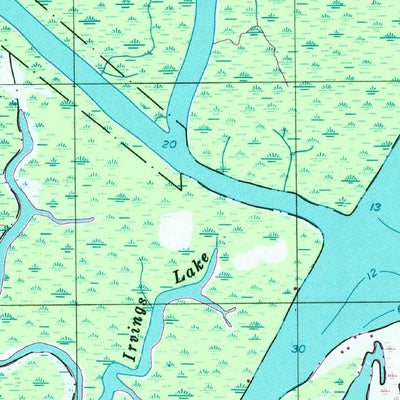 United States Geological Survey Hurricane, AL (1997, 24000-Scale) digital map
