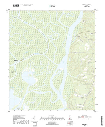 United States Geological Survey Hurricane, AL (2020, 24000-Scale) digital map